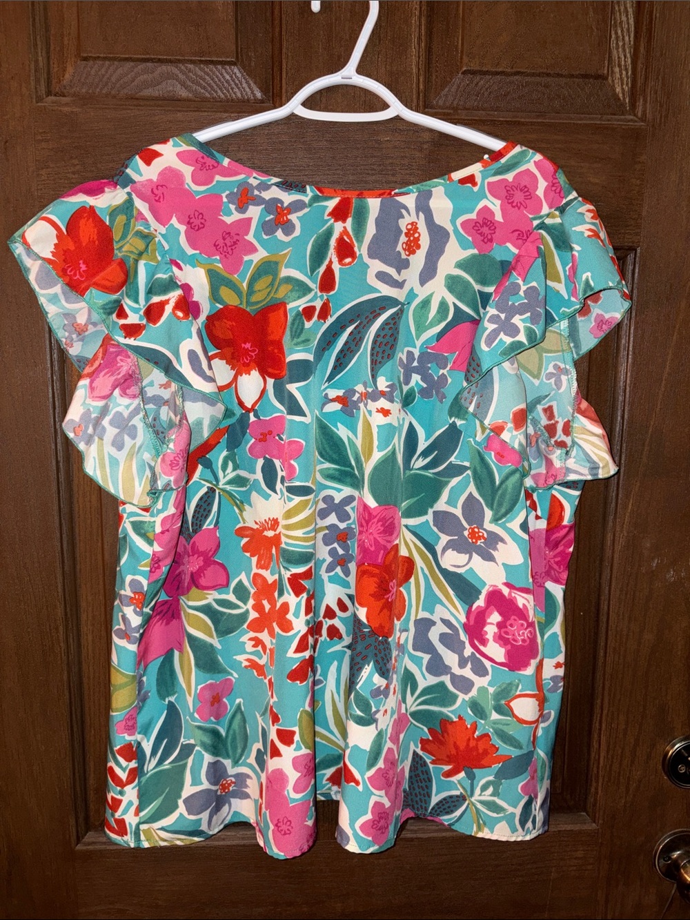 Floral patterned top